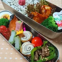 Snapdishの料理写真:７月28日 高１長男弁当🍀課外授業～✏|ゆきこさん