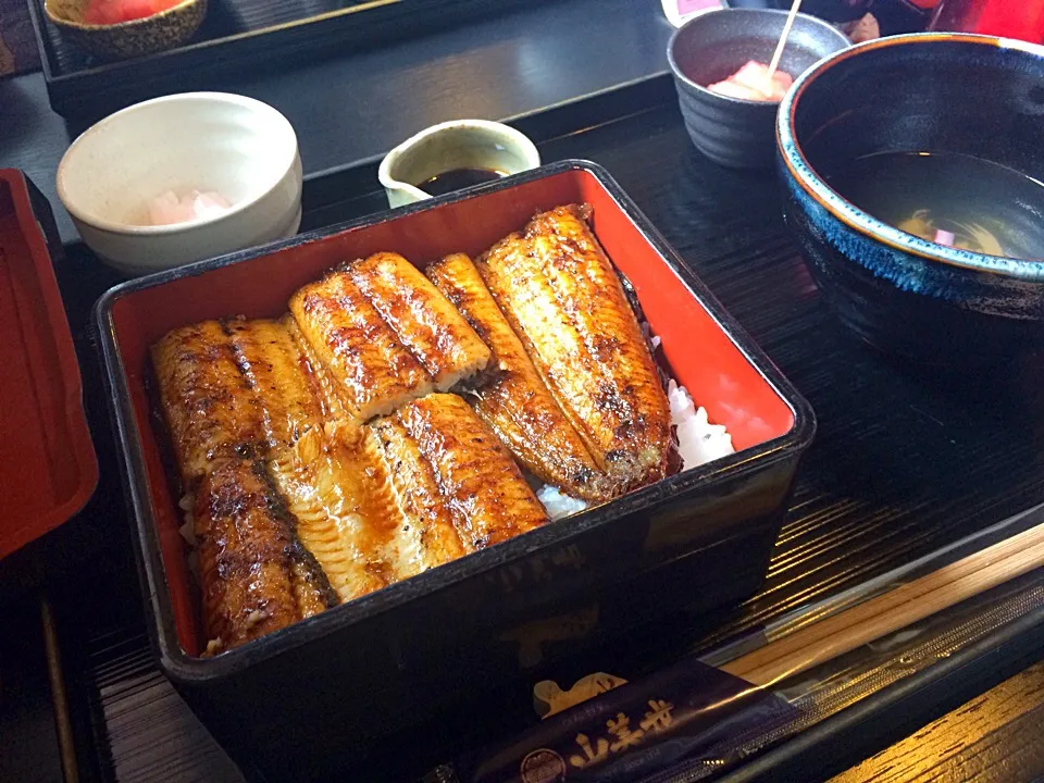 大根島 山美世 うな重特上(￣▽￣)|たっぷさん