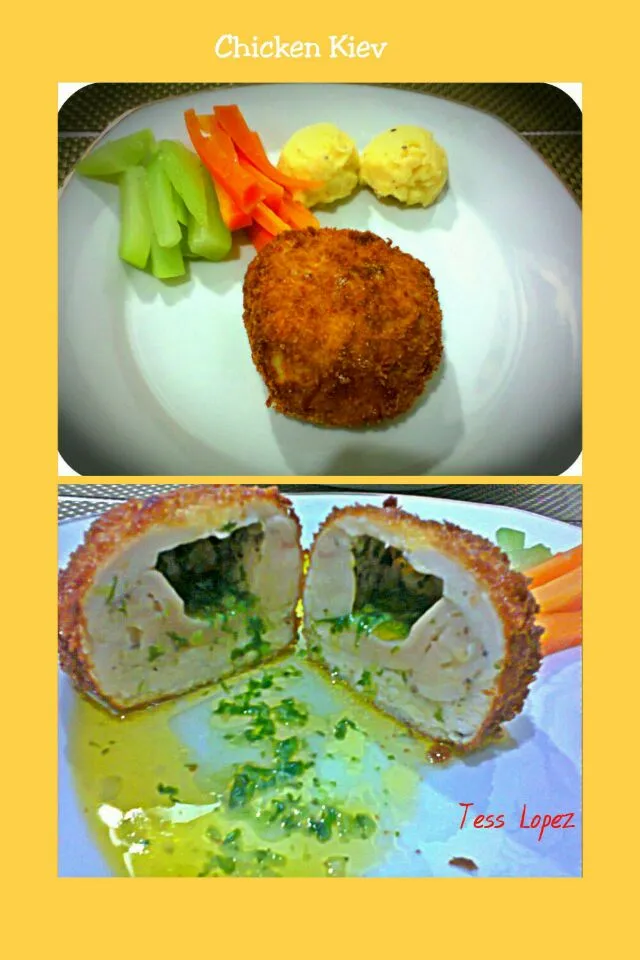 Snapdishの料理写真:Chicken Kiev|Tezu Ropezuさん