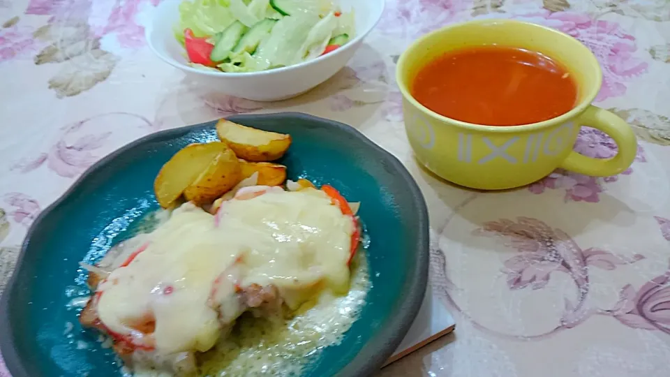 豚肉のとろーりチーズ焼き|たえさん