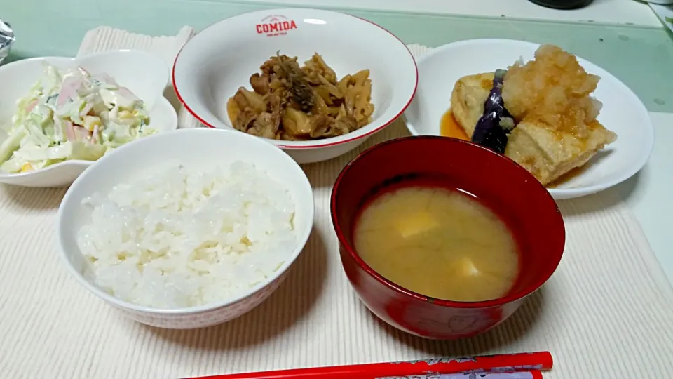 Snapdishの料理写真:今日の夕飯🌃🍴|mky710801さん