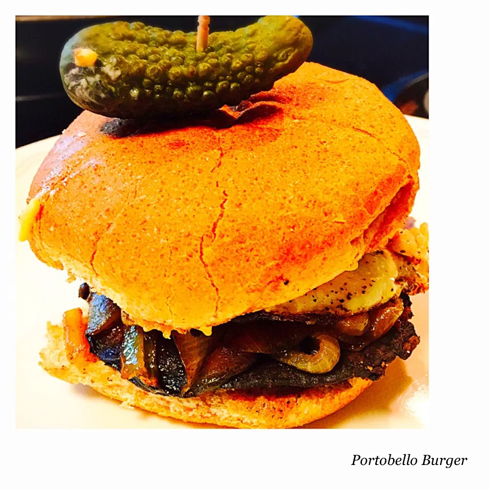 🍔Portobello Burger ポルトベロ・マシュルームバーガー|🌸Emery Mさん