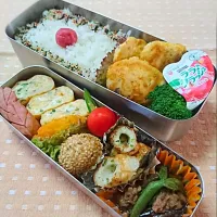 Snapdishの料理写真:７月29日 高１長男弁当🍀課外授業～✏|ゆきこさん