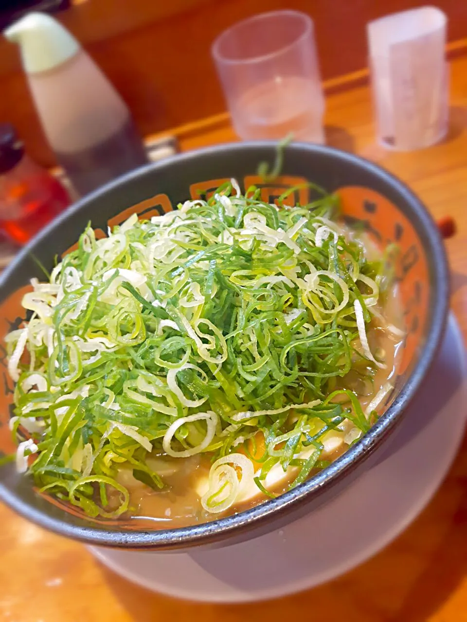 とんこつラーメン味玉ネギ大盛り|みどりさん