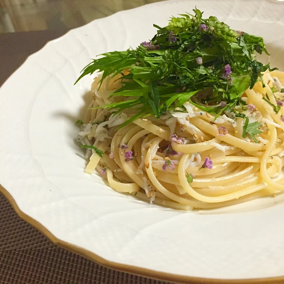 てつやさんの料理 ワサビのパスタ♡|ちこさん