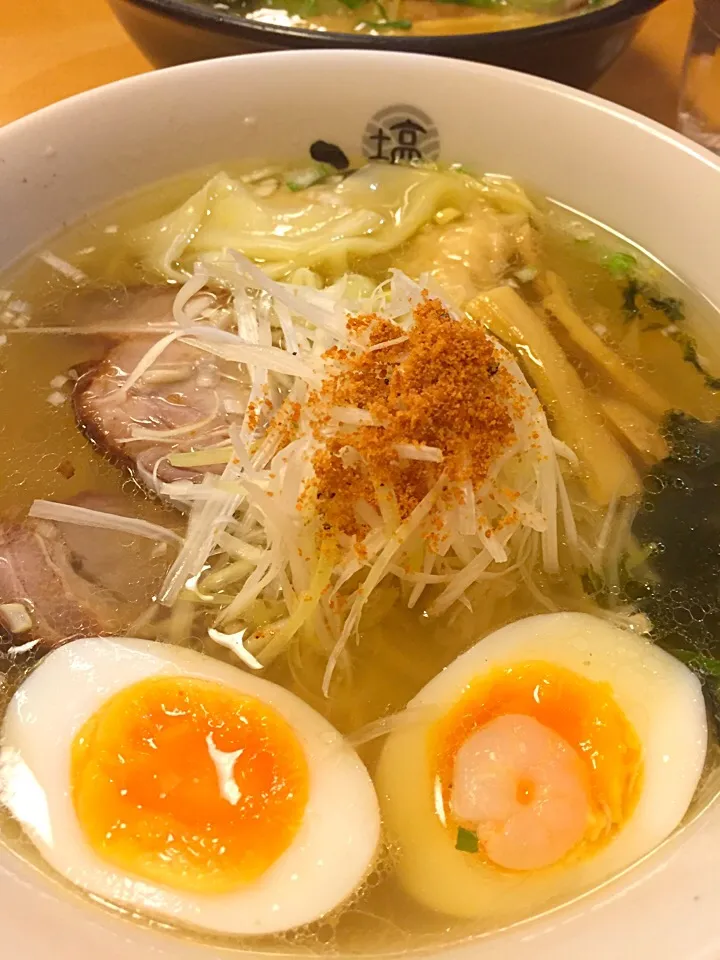 Snapdishの料理写真:ゆうがおの塩ラーメン|りおこさん