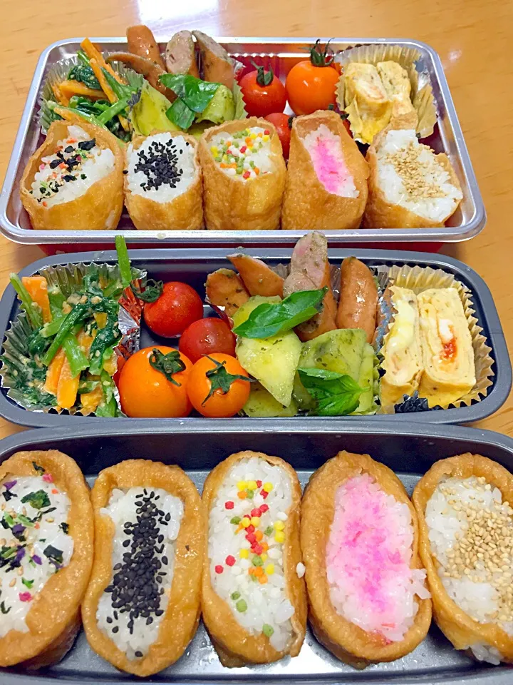 部活お弁当❤️合宿お弁当❤️                     (О´з｀О)/|ふみぃさん