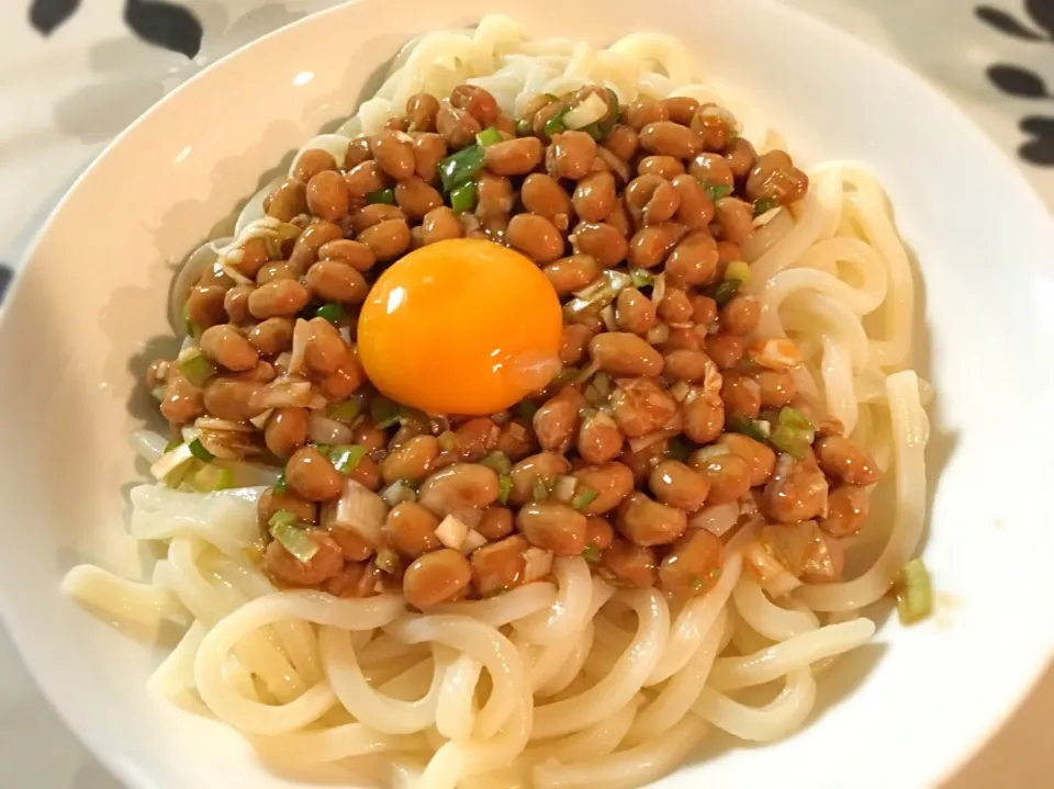 納豆コチュジャンぶっかけうどん|Serinaさん