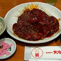 Snapdishの料理写真:矢場とんのわらじとんかつ|Masaki Takahashiさん