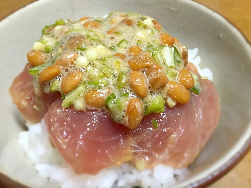 マグロ納豆オクラ丼♪|TORUさん