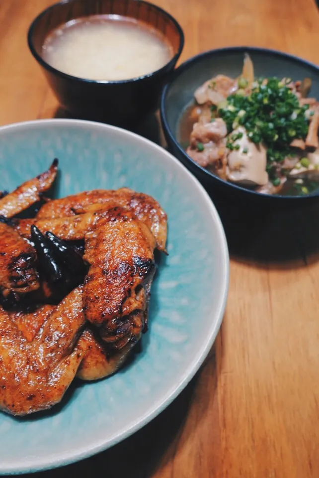 中華風手羽先と肉豆腐！|ケノービさん