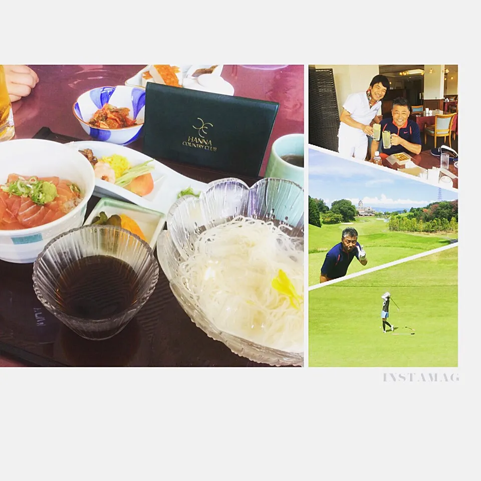 リアルゴルフ場飯開催⛳️(^^)|アライさんさん