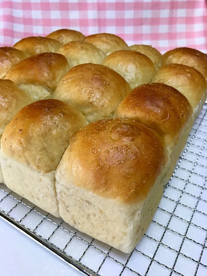 Honey & oat tear 'n' share bread|gonbenさん