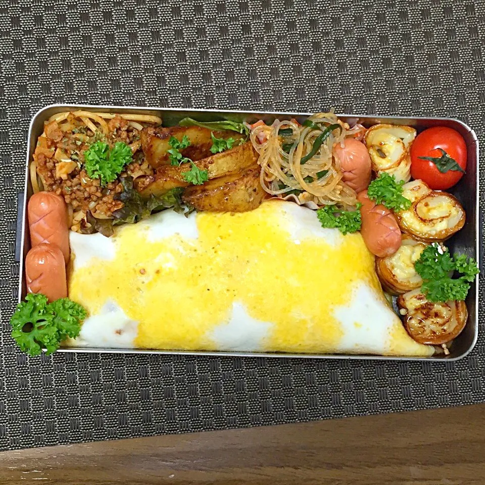 星型オムライス弁当🐣|杉本綾香さん