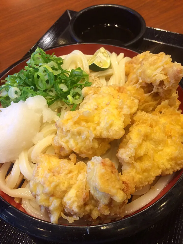 とり天ざるうどん 丸亀製麺|ナナさん