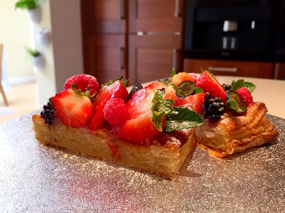 Millefeuille Fruits Tart 断面|Gloriaさん