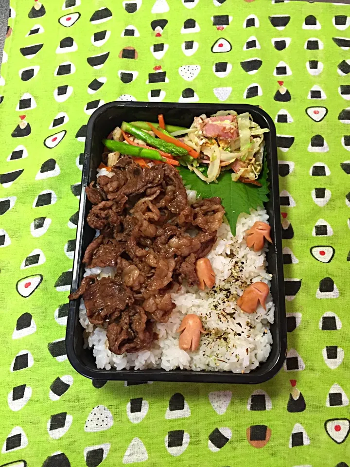 8月1日の高2男子のお弁当♪|ごっちさん