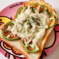 Snapdishの料理写真:pizza toast|ちぃさん