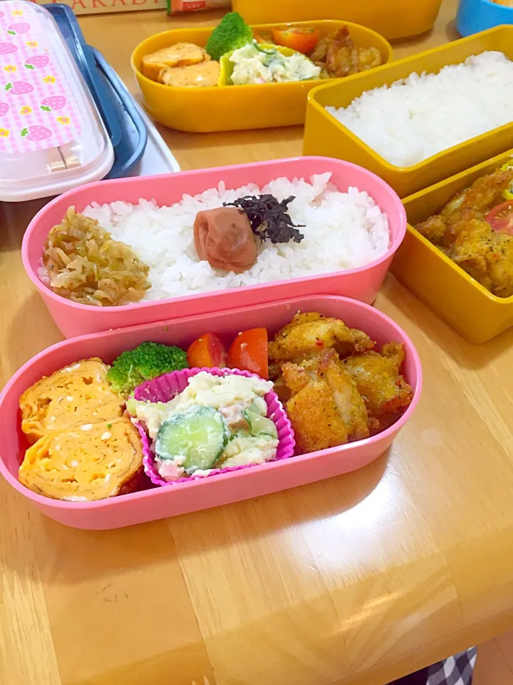 チキンカレー弁当❤︎|宮崎美里さん