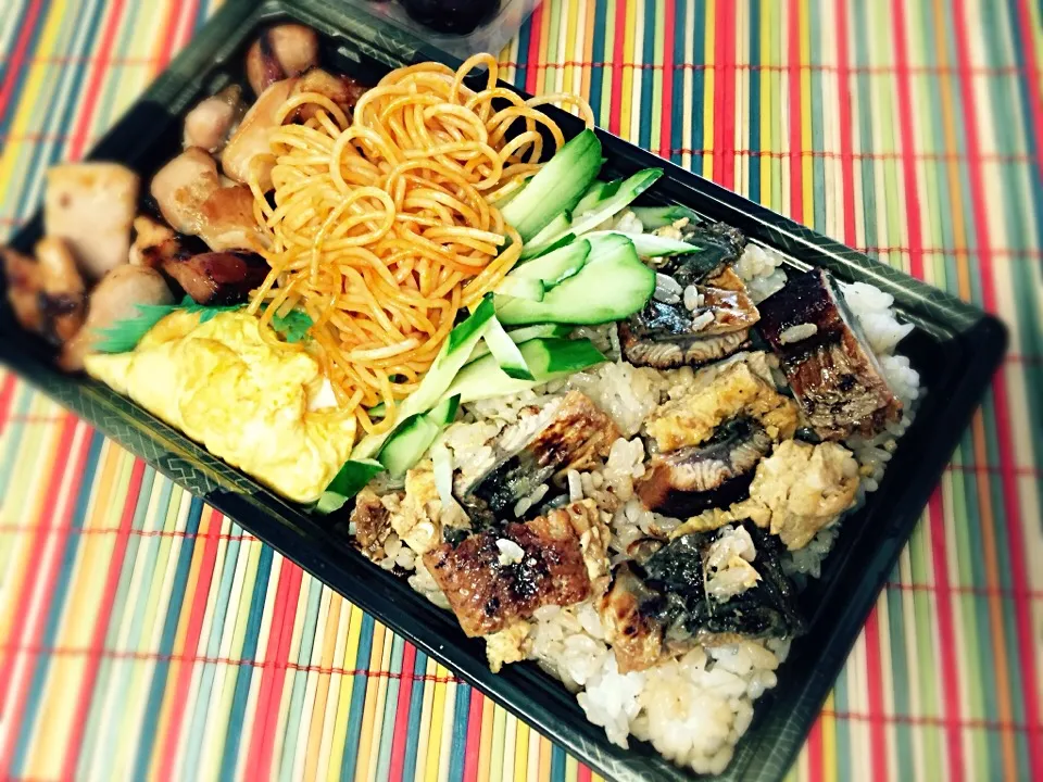 Snapdishの料理写真:20160801🍱今日の旦那さん弁当🍱|akiyo22さん