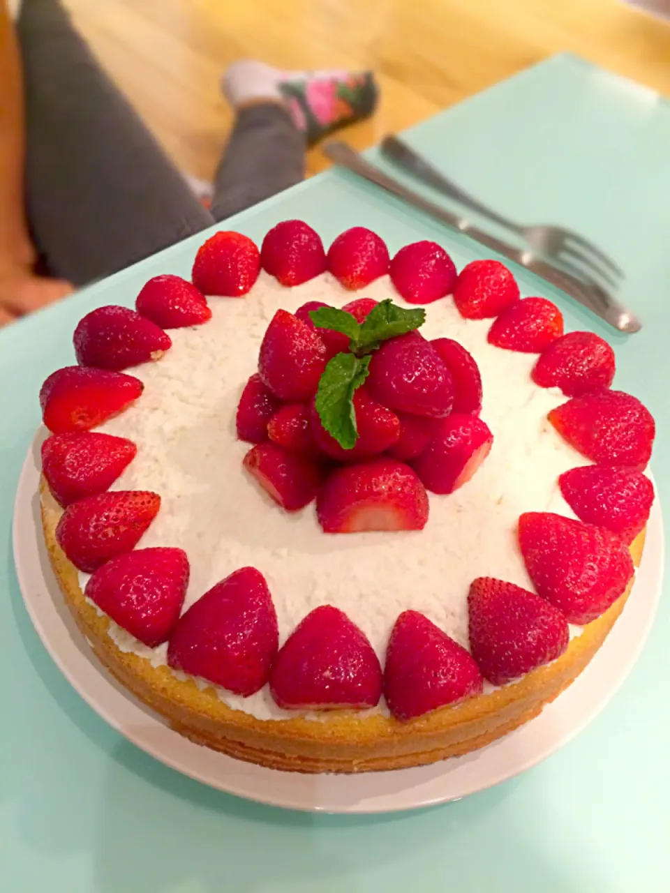 Strawberry cassata cake|Jonah Osawaさん