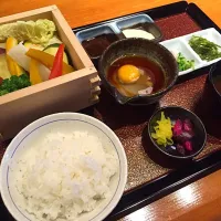 野菜せいろと宇和島鯛飯。|liccaさん