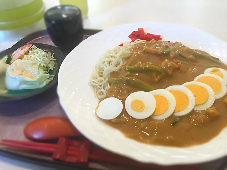 冷やしカレーラーメン|古山さん