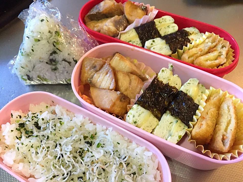 Snapdishの料理写真:カジキマグロの照り焼き弁当|nakoさん