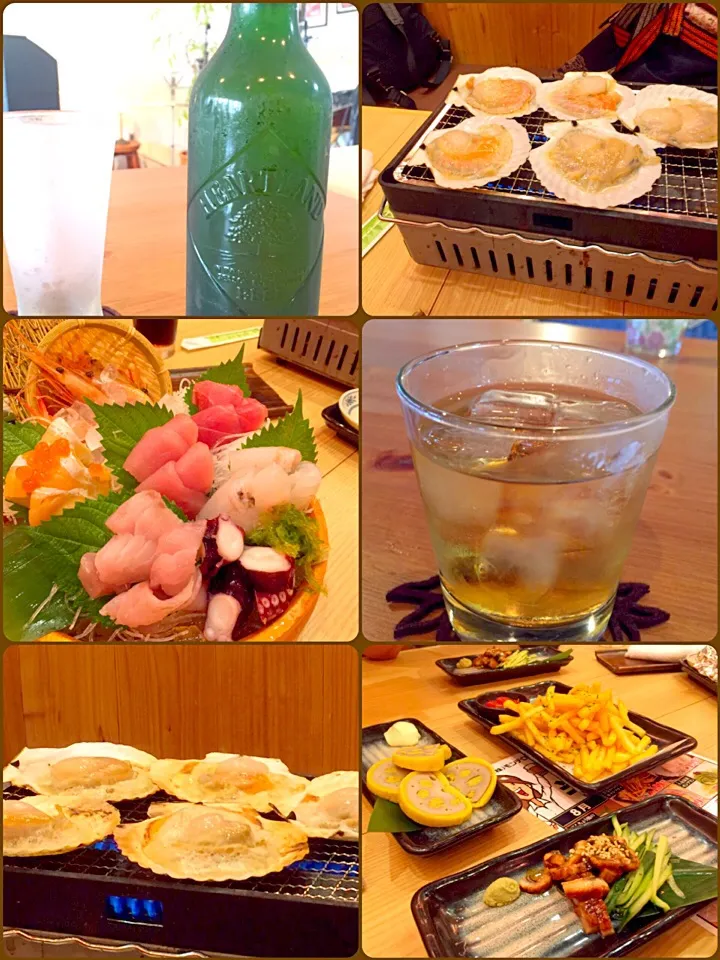 Snapdishの料理写真:海鮮居酒屋♪(*^^)o∀*∀o(^^*)♪|マニラ男さん