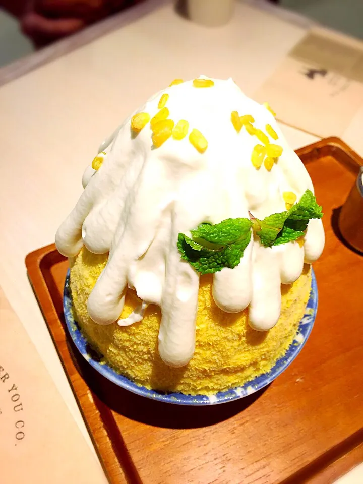 🌼 Mango sticky rice kakigori 🌼|beautieさん