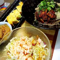 Snapdishの料理写真:夏バテ解消冷し蕎麦|まりトンさん