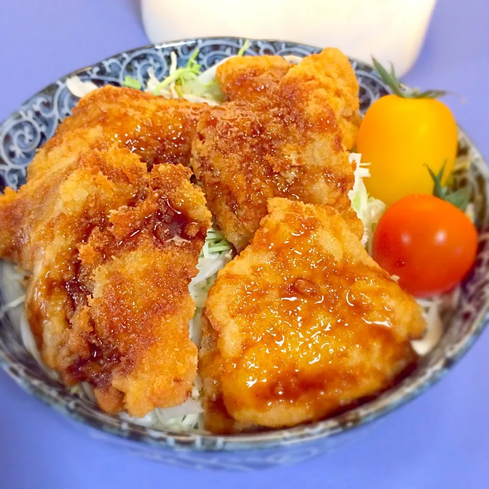 チキンソースかつ丼|Hiroya Fujiiさん