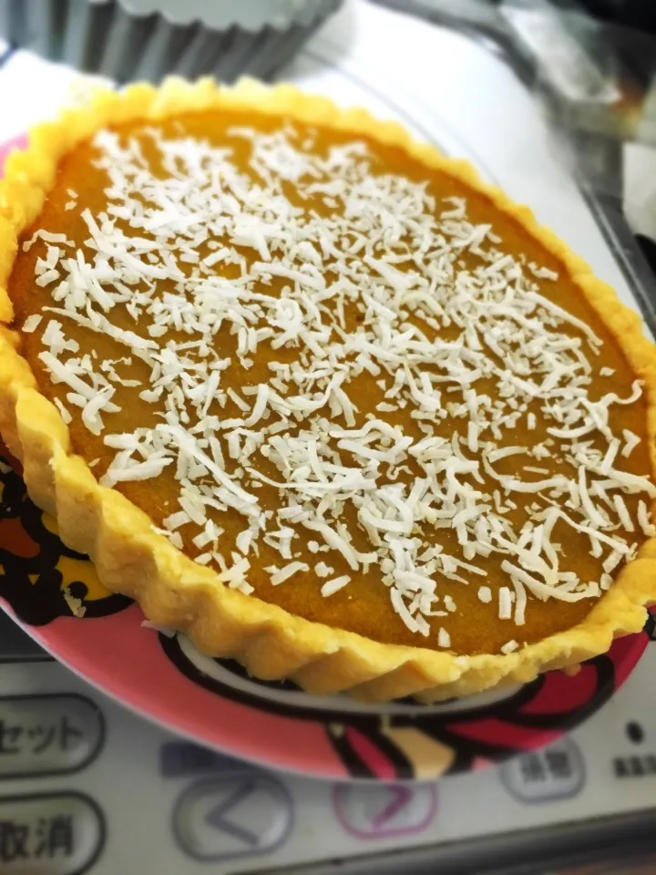 Snapdishの料理写真:pumpkin tart|ちぃさん