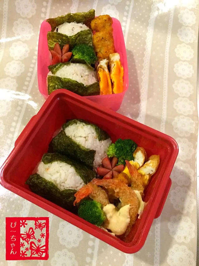 Snapdishの料理写真:長女☆高校生弁当😊夏季課外10日目
次女☆中学生弁当😊塾夏季講習|☆ぴ〜ちゃん☆さん