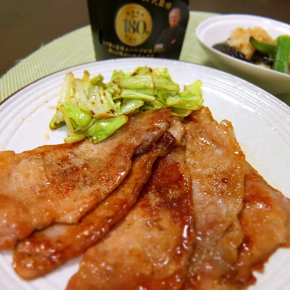 鮮度の一滴グルメだれで豚肉ロース焼き。プロっぽい味で大満足♫|MAYUKOさん