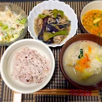 Snapdishの料理写真:お野菜たっぷり晩ご飯(๑˙³˙)|ともよさん