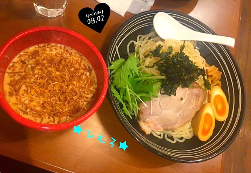 Snapdishの料理写真:★☆お出かけディナー☆★ひむろの冷やしゴマだれつけ麺♪|さとみさん