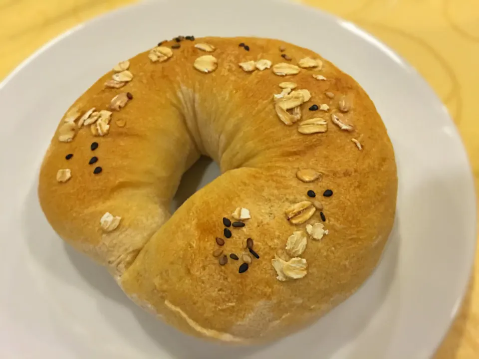 Bagel " first bread " I made it by myself|mee aphipongさん