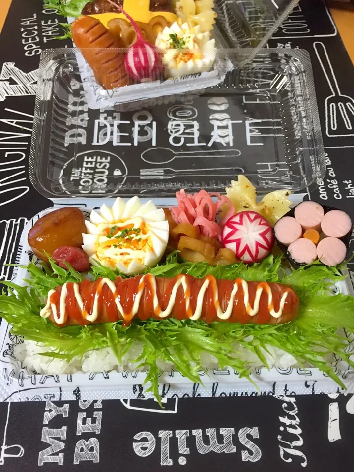 夏祭り弁当〜フランクフルト〜|サリーさん