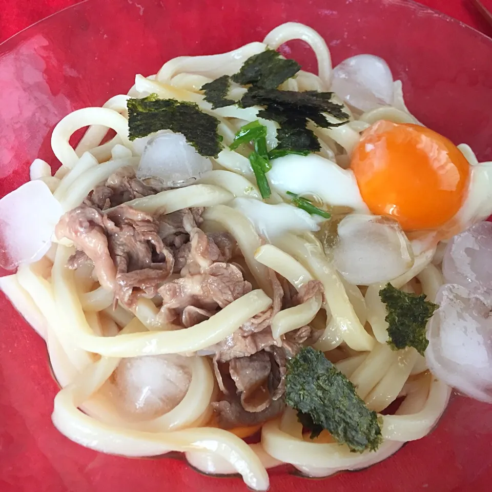 冷やし牛しゃぶうどん|純さん