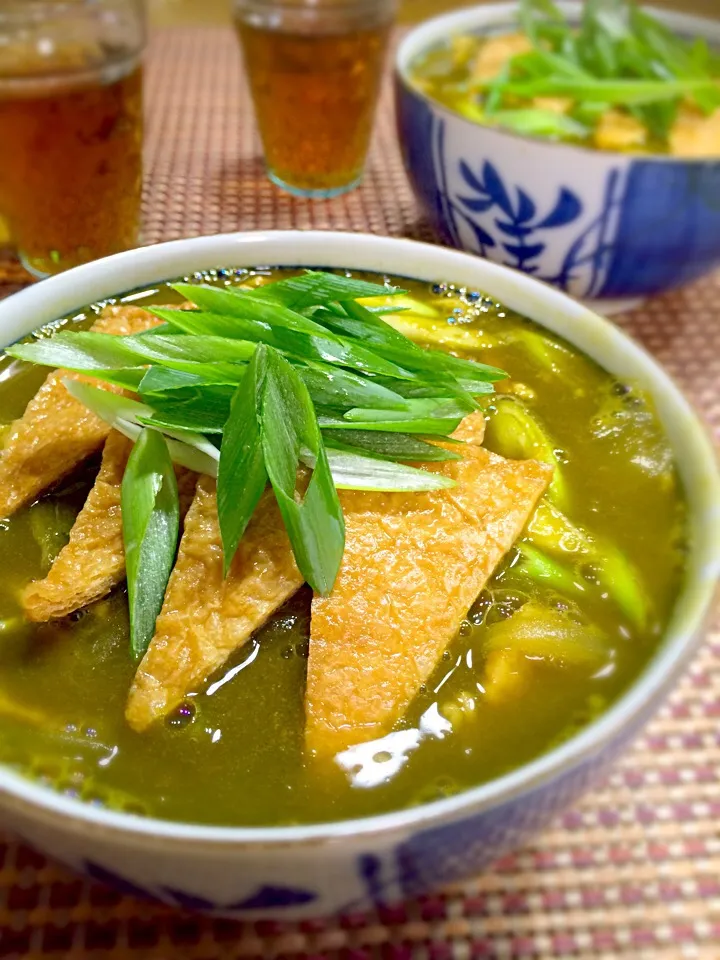 グリーンカレーうどん✨|ゆりねかふぇさん