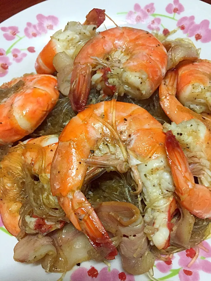 กุ้งอบวุ้นเส้น|lanlyさん