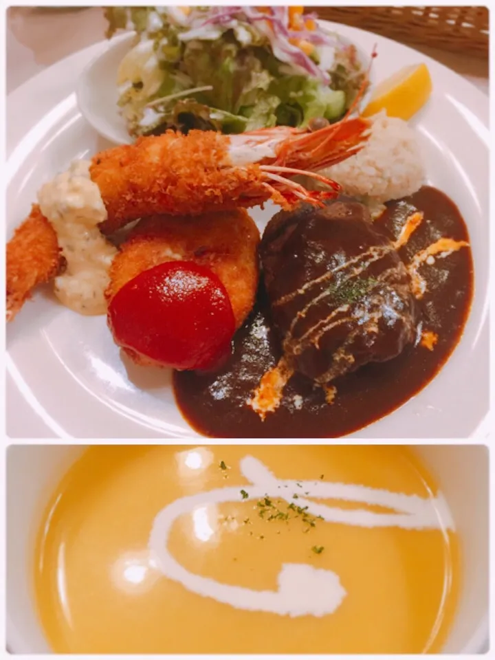 Snapdishの料理写真:Aセット🍽|akiさん