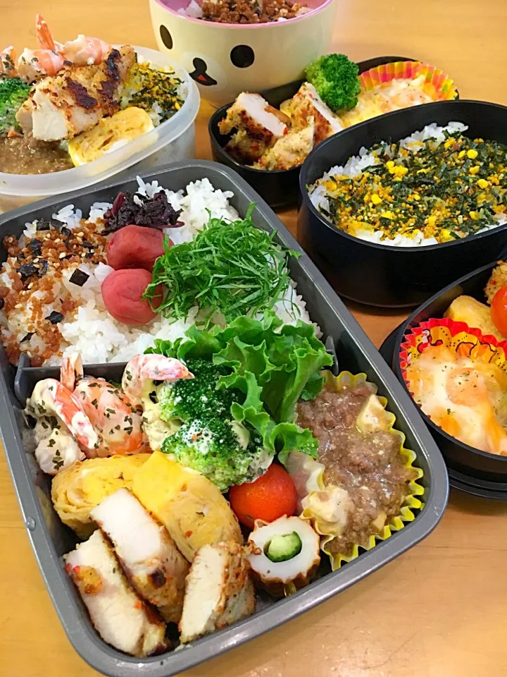 今日のお弁当( ^ω^ )毎日の料理にはオーブンレンジ欠かせませーん‼︎|美也子さん