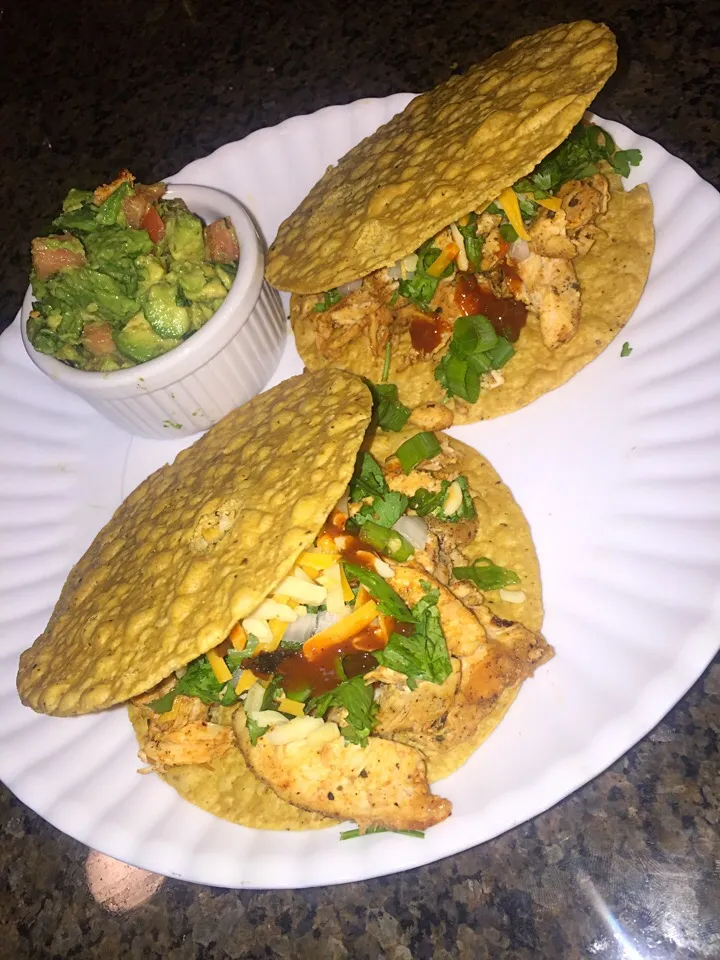 Chicken Tostadas night🌮|Tawanjaさん