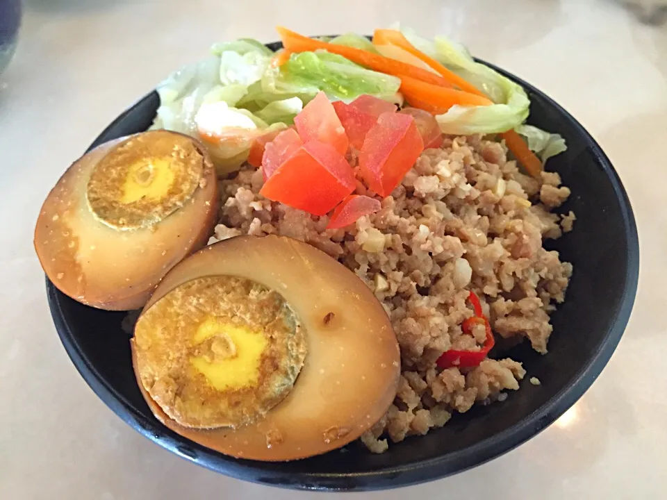 Basil Minced Meat Rice|babyさん