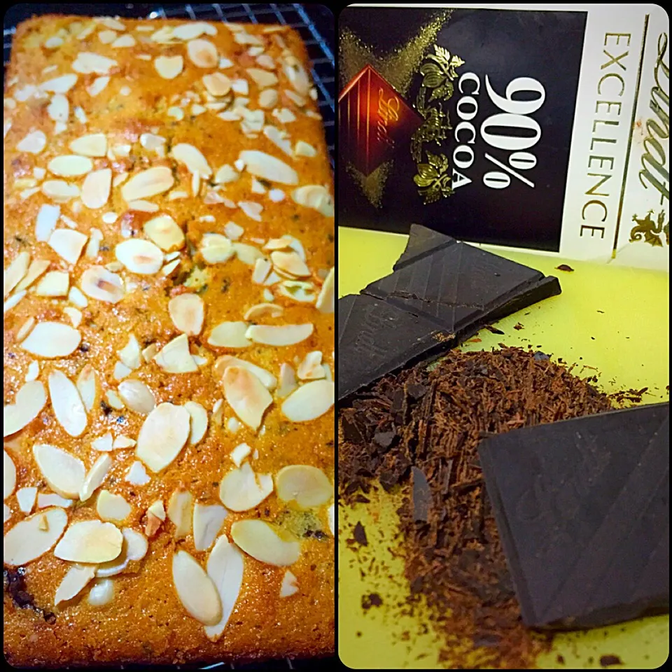 Pound cake with choco flake|Tari's Kitchenさん