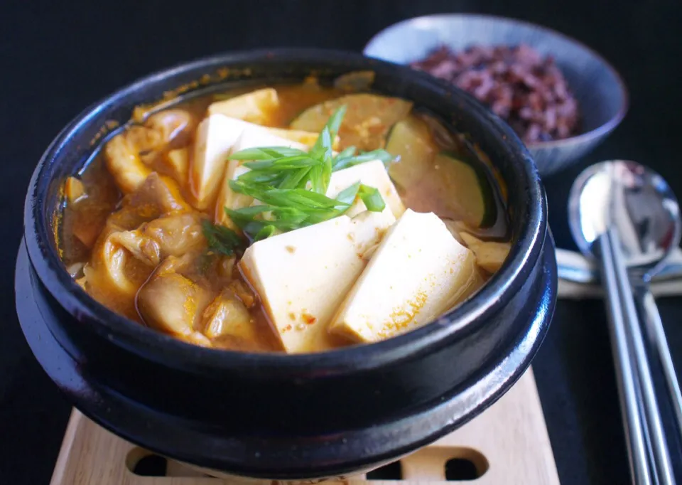 Doenjang Jigae(Korean soyabean paste stew)|coxiella24さん