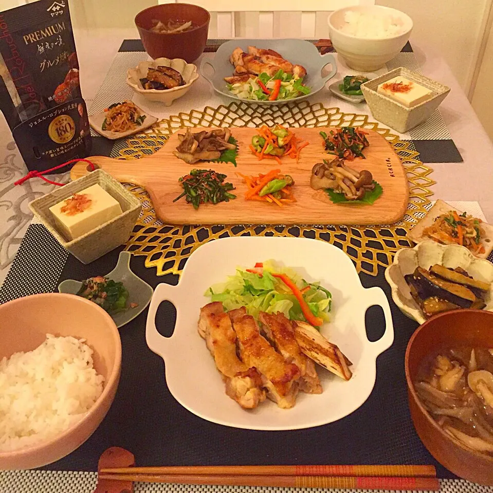 グルメだれ大活躍の夕飯♡|まぁちゃんさん