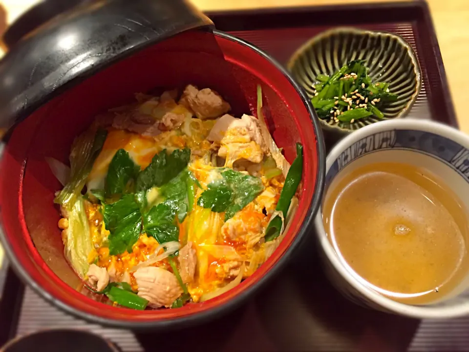 八ヶ岳の親子丼 @鳥幸|ゆっこさん